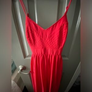 Belle Badgley Mischka Red Maxi dress